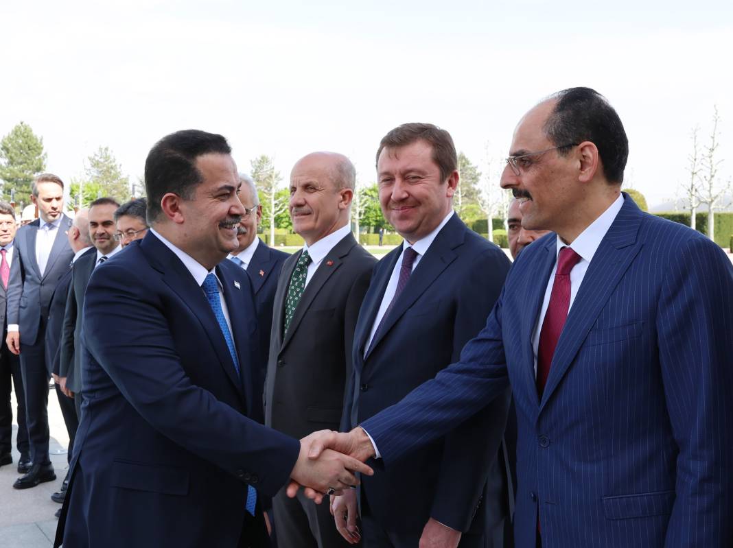 Irak Başbakanı Ankara’da! Külliye’de resmi tören: Sudani’den güç birliği mesajı... 8